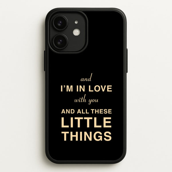 Little Things  - One Direction Phone Case for iPhone 11