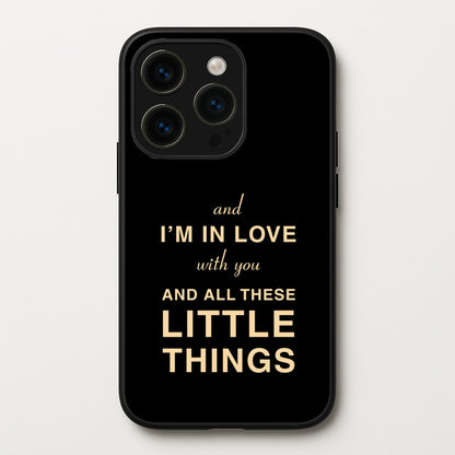 Little Things  - One Direction Phone Case for iPhone 15 Pro