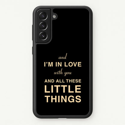 Little Things  - One Direction Phone Case for Galaxy S22 Plus