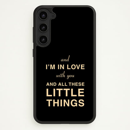 Little Things  - One Direction Phone Case for Galaxy S23