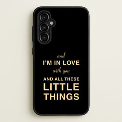 Little Things  - One Direction Phone Case for Galaxy A54