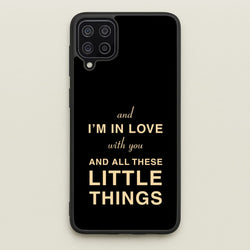 Little Things  - One Direction Phone Case for Galaxy A12