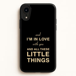 Little Things  - One Direction Phone Case for iPhone XR