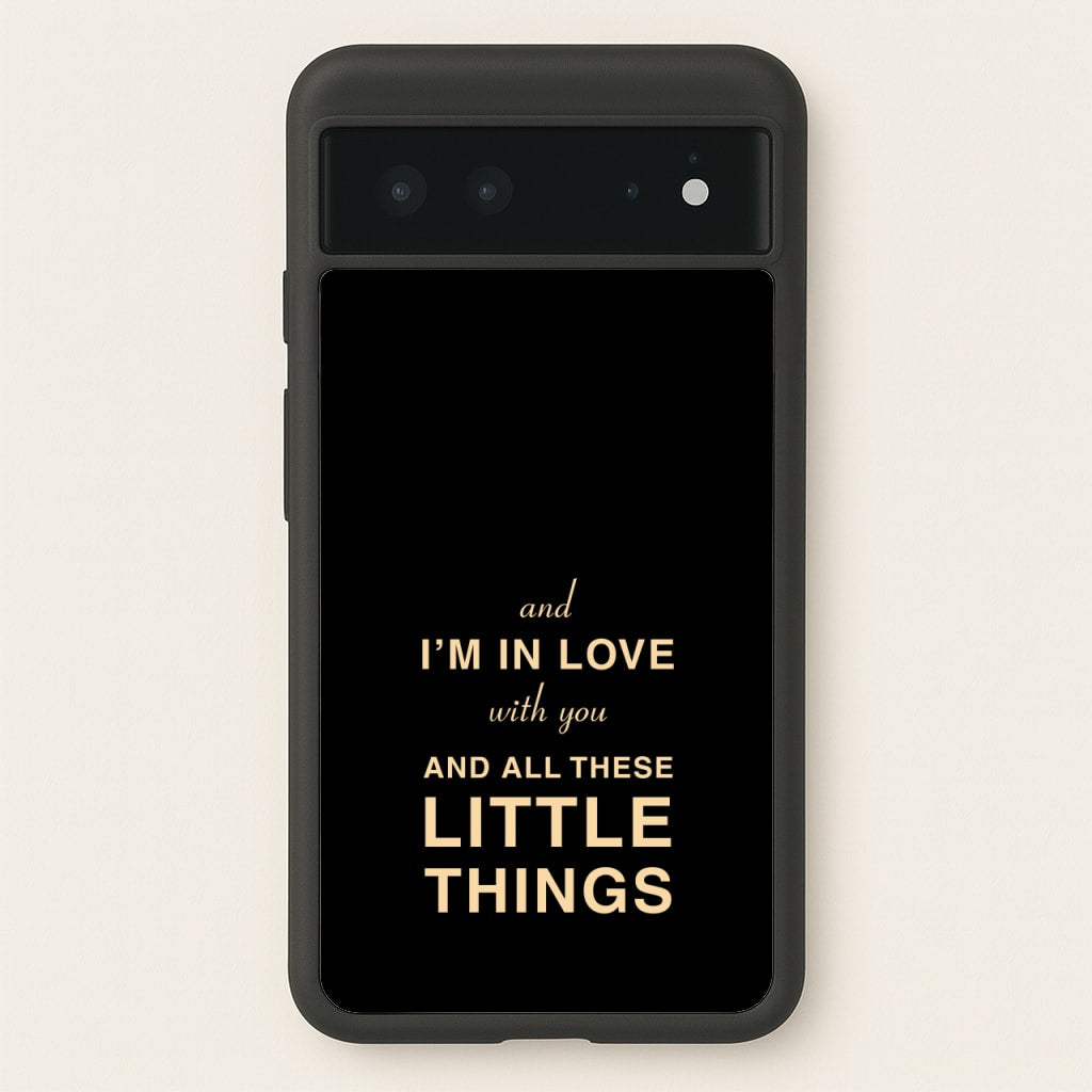 Little Things  - One Direction Phone Case for Google Pixel 6