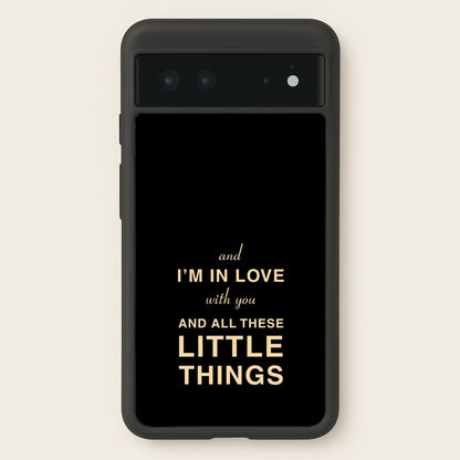 Little Things  - One Direction Phone Case for Google Pixel 6