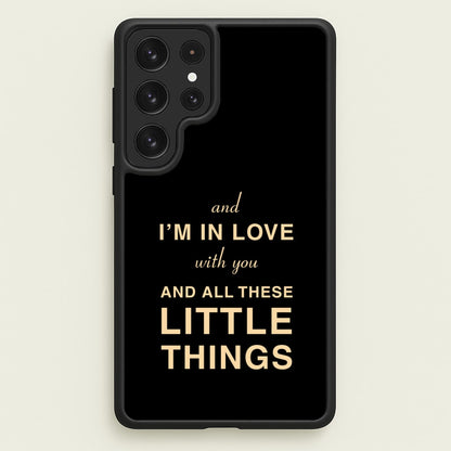 Little Things  - One Direction Phone Case for Galaxy S23 Ultra