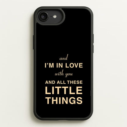 Little Things  - One Direction Phone Case for iPhone 6 Plus / 7 Plus / 8 Plus