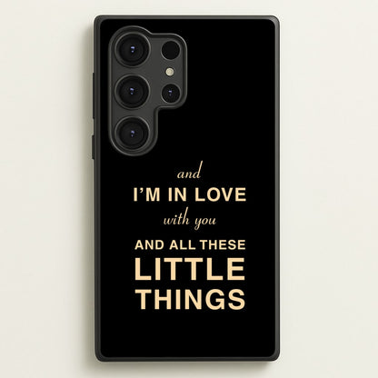 Little Things  - One Direction Phone Case for Galaxy S25 Ultra