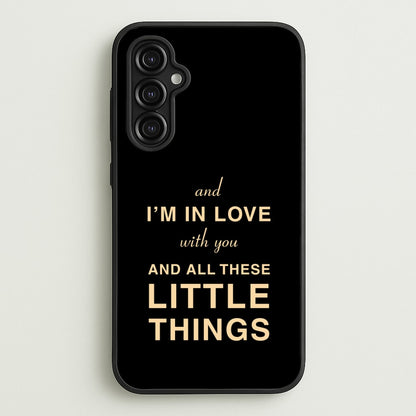 Little Things  - One Direction Phone Case for Galaxy A14