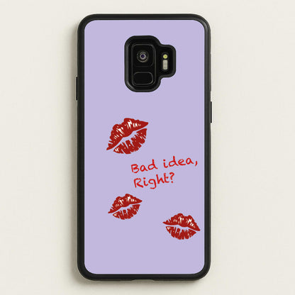 Bad Idea, Right? - Olivia  - Olivia Rodrigo Phone Case for Galaxy S9
