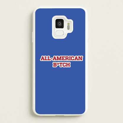 All American B*tch - Olivia  - Olivia Rodrigo Phone Case for Galaxy S9
