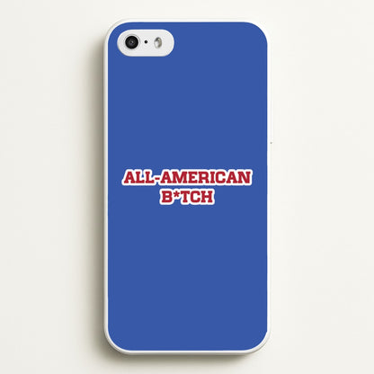All American B*tch - Olivia  - Olivia Rodrigo Phone Case for iPhone 5 / 5s / SE 2016