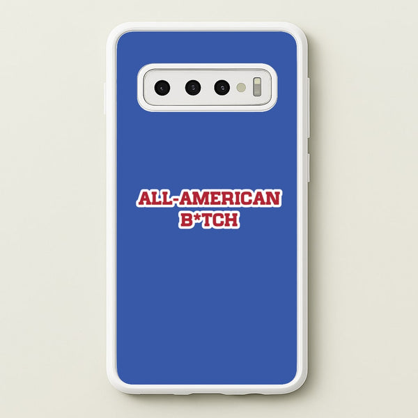 All American B*tch - Olivia  - Olivia Rodrigo Phone Case for Galaxy S10