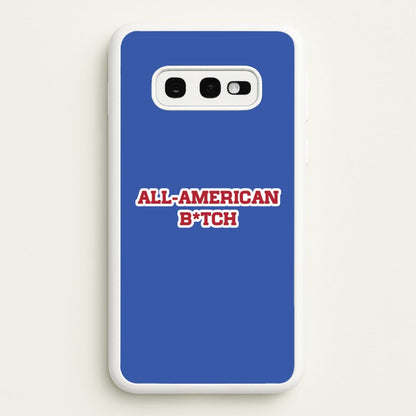 All American B*tch - Olivia  - Olivia Rodrigo Phone Case for Galaxy S10e