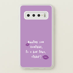 Seeing You Tonight - Olivia  - Olivia Rodrigo Phone Case for Galaxy S10