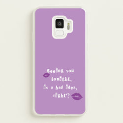 Seeing You Tonight - Olivia  - Olivia Rodrigo Phone Case for Galaxy S9