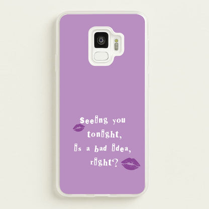 Seeing You Tonight - Olivia  - Olivia Rodrigo Phone Case for Galaxy S9