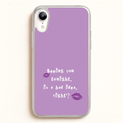 Seeing You Tonight - Olivia  - Olivia Rodrigo Phone Case for iPhone XR