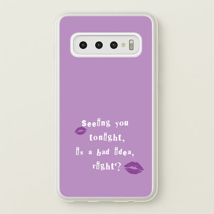 Seeing You Tonight - Olivia  - Olivia Rodrigo Phone Case for Galaxy S10 Plus