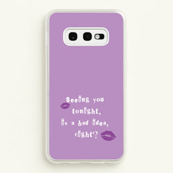 Seeing You Tonight - Olivia  - Olivia Rodrigo Phone Case for Galaxy S10e