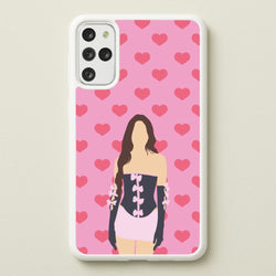 Pink Hearts - Olivia  - Olivia Rodrigo Phone Case for Galaxy S20 Plus