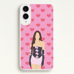 Pink Hearts - Olivia  - Olivia Rodrigo Phone Case for Galaxy S25 Edge