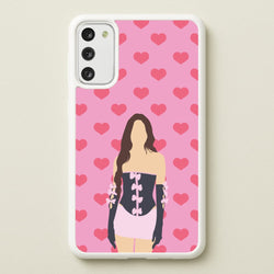 Pink Hearts - Olivia  - Olivia Rodrigo Phone Case for Galaxy A41