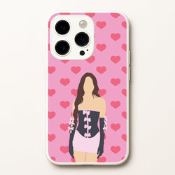 Pink Hearts - Olivia  - Olivia Rodrigo Phone Case for iPhone 15 Pro Max