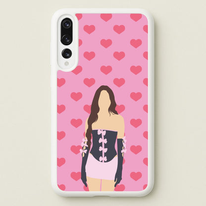Pink Hearts - Olivia  - Olivia Rodrigo Phone Case for Huawei P20 Pro