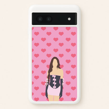 Pink Hearts - Olivia  - Olivia Rodrigo Phone Case for Google Pixel 6a