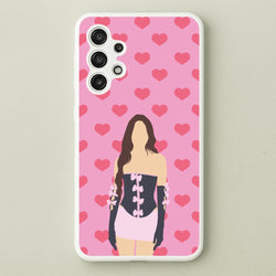 Pink Hearts - Olivia  - Olivia Rodrigo Phone Case for Galaxy A13