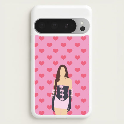 Pink Hearts - Olivia  - Olivia Rodrigo Phone Case for Google Pixel 9 Pro XL