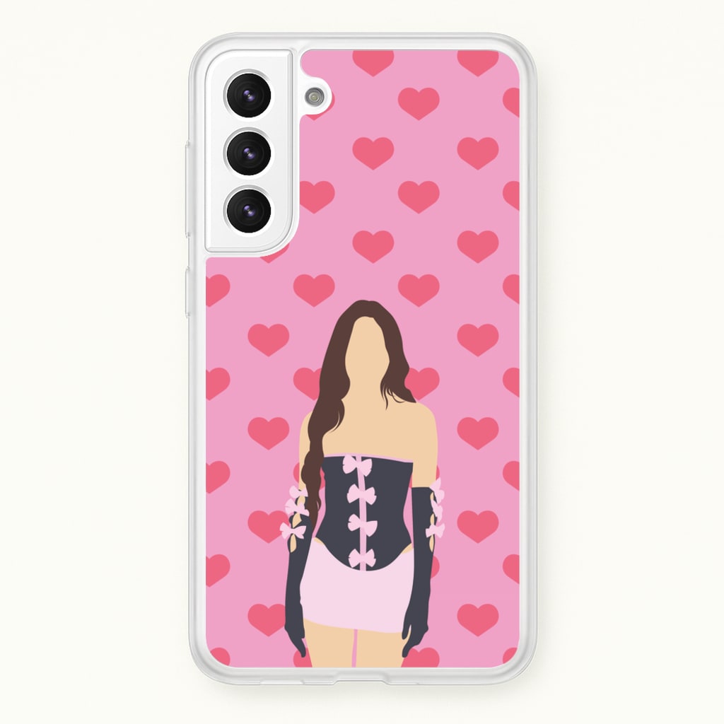 Pink Hearts - Olivia  - Olivia Rodrigo Phone Case for Galaxy S22 Plus
