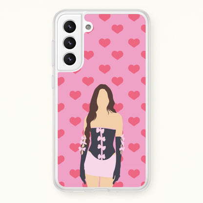 Pink Hearts - Olivia  - Olivia Rodrigo Phone Case for Galaxy S22 Plus