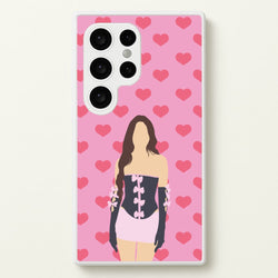Pink Hearts - Olivia  - Olivia Rodrigo Phone Case for Galaxy S24 Ultra