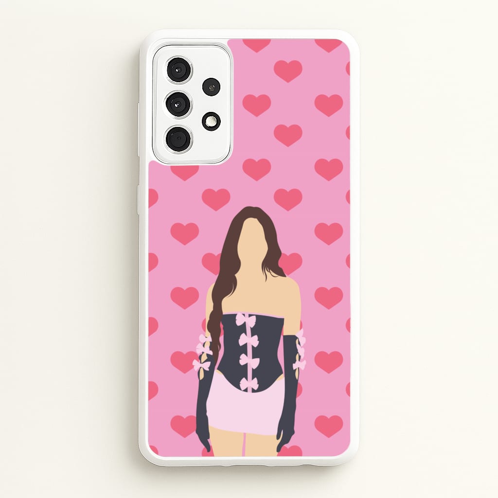 Pink Hearts - Olivia  - Olivia Rodrigo Phone Case for Galaxy A52 / A52s