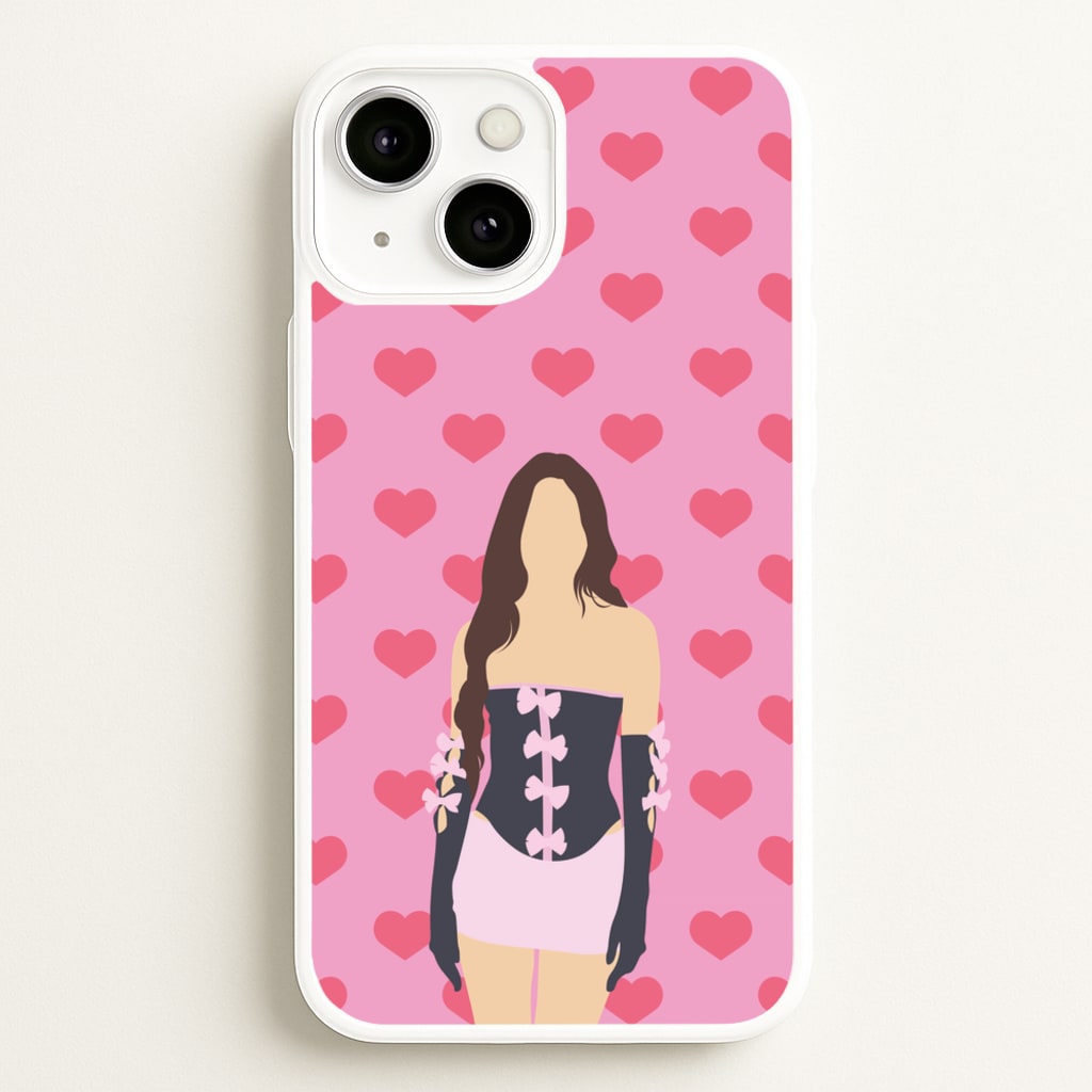 Pink Hearts - Olivia  - Olivia Rodrigo Phone Case for iPhone 13 Mini
