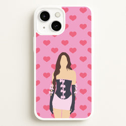 Pink Hearts - Olivia  - Olivia Rodrigo Phone Case for iPhone 13 Mini