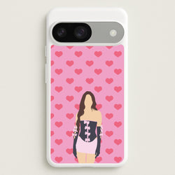 Pink Hearts - Olivia  - Olivia Rodrigo Phone Case for Google Pixel 9 / 9 Pro