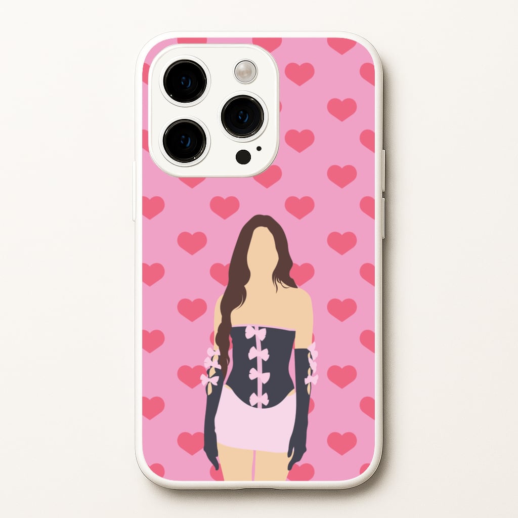 Pink Hearts - Olivia  - Olivia Rodrigo Phone Case for iPhone 14 Pro