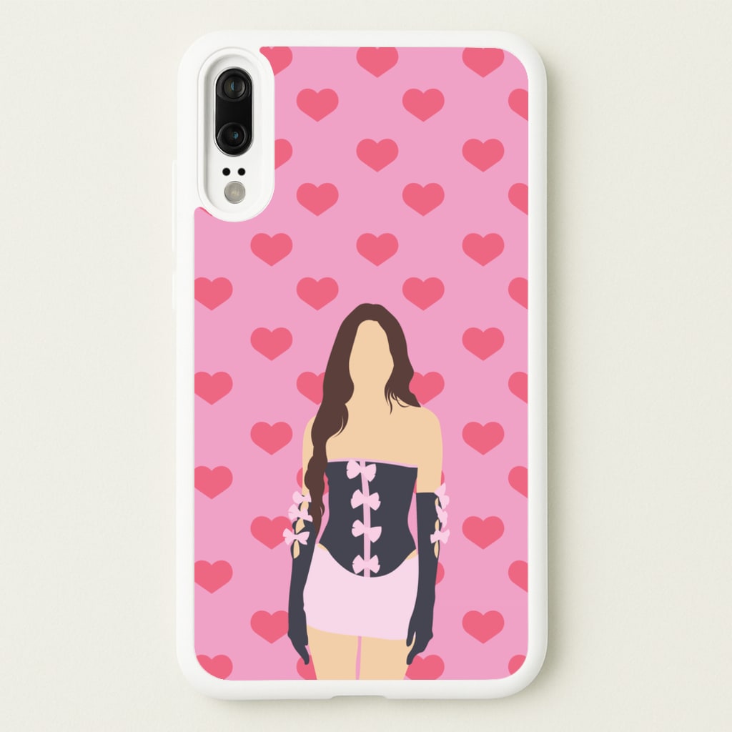 Pink Hearts - Olivia  - Olivia Rodrigo Phone Case for Huawei P20