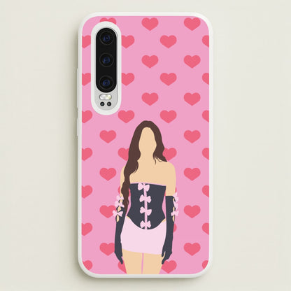 Pink Hearts - Olivia  - Olivia Rodrigo Phone Case for Huawei P30