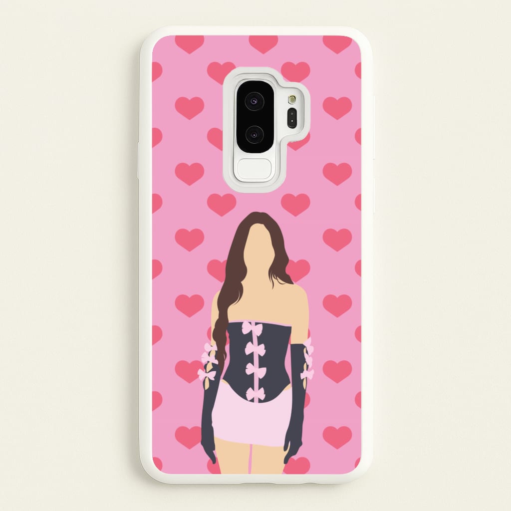 Pink Hearts - Olivia  - Olivia Rodrigo Phone Case for Galaxy S9 Plus