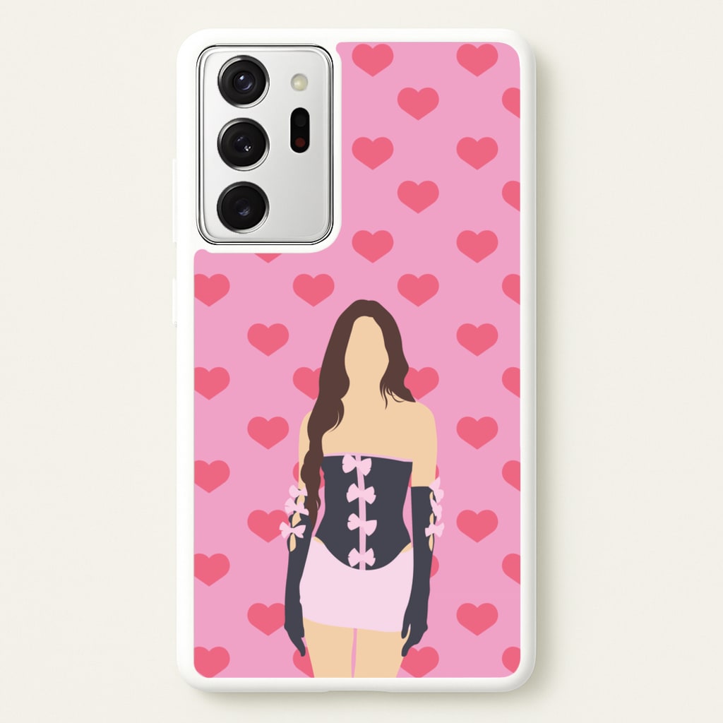 Pink Hearts - Olivia  - Olivia Rodrigo Phone Case for Galaxy Note 20 Ultra