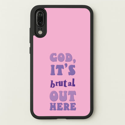 Brutal - Olivia  - Olivia Rodrigo Phone Case for Huawei P20
