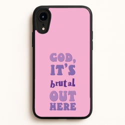 Brutal - Olivia  - Olivia Rodrigo Phone Case for iPhone XR