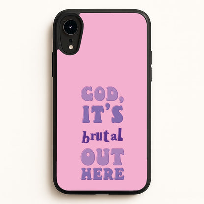 Brutal - Olivia  - Olivia Rodrigo Phone Case for iPhone XR