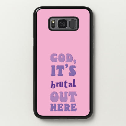 Brutal - Olivia  - Olivia Rodrigo Phone Case for Galaxy S8
