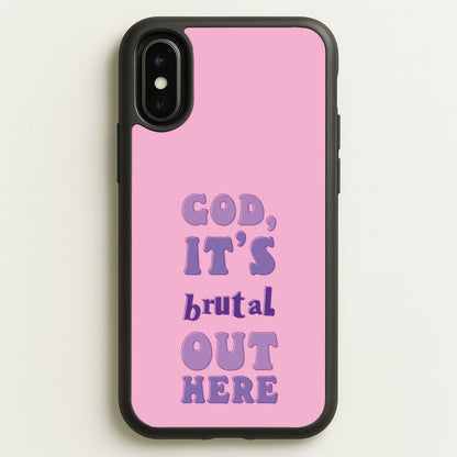 Brutal - Olivia  - Olivia Rodrigo Phone Case for iPhone X / XS