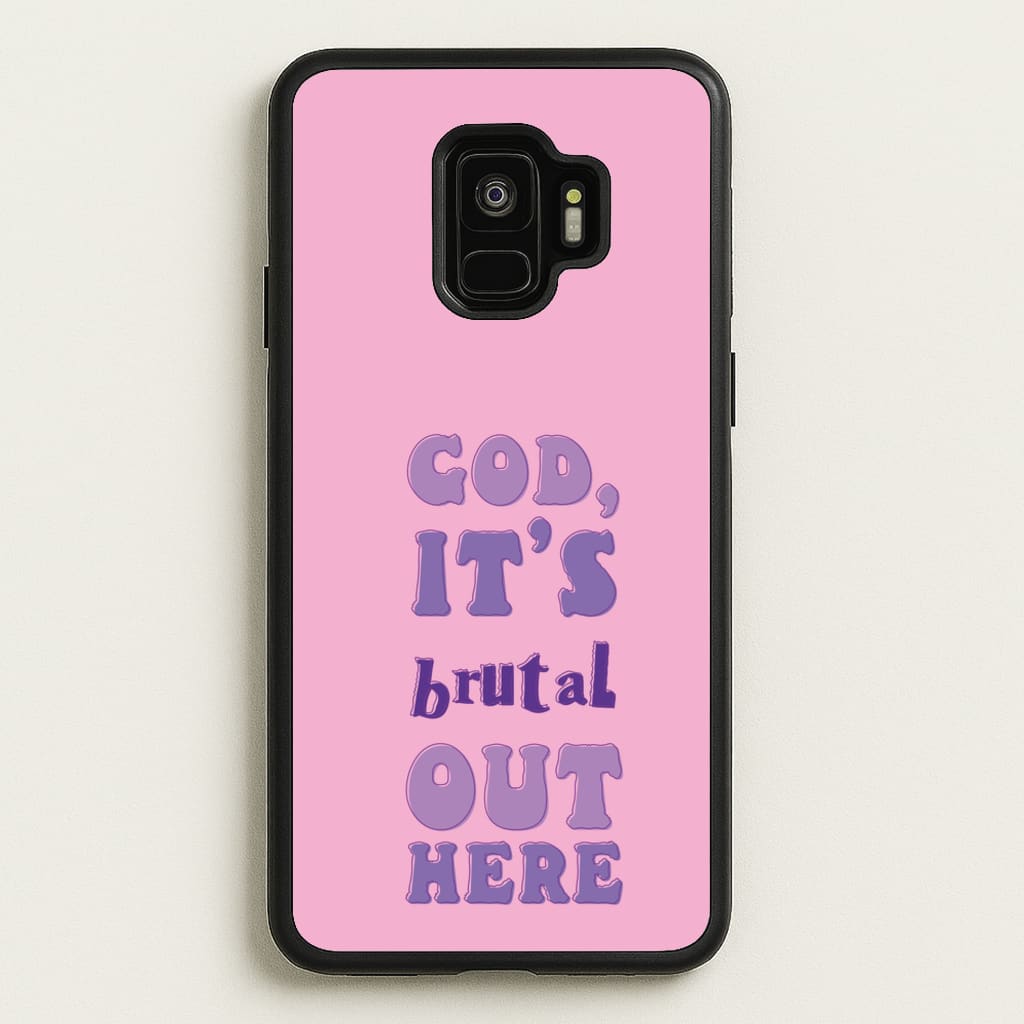 Brutal - Olivia  - Olivia Rodrigo Phone Case for Galaxy S9